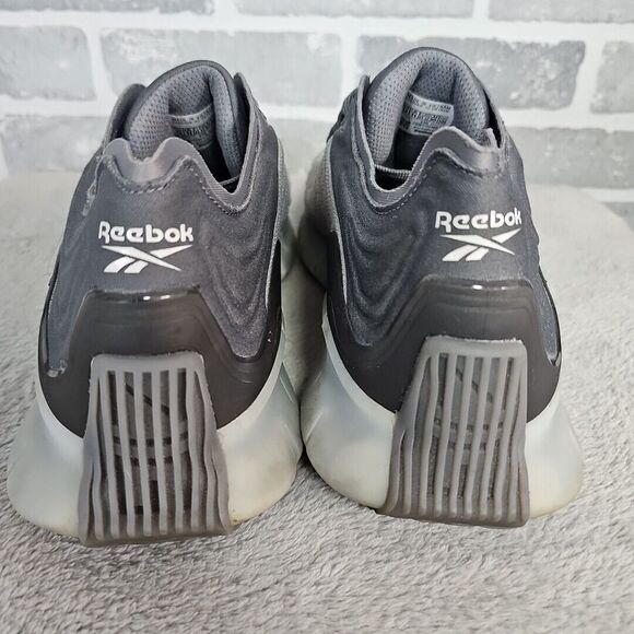 Reebok Sneakers Men\'s 12‎ Gray Mesh Zig Kinetica EH1721 Running Shoes